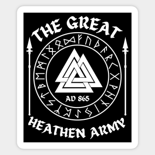 The Great Pagan Army AD865 Sticker